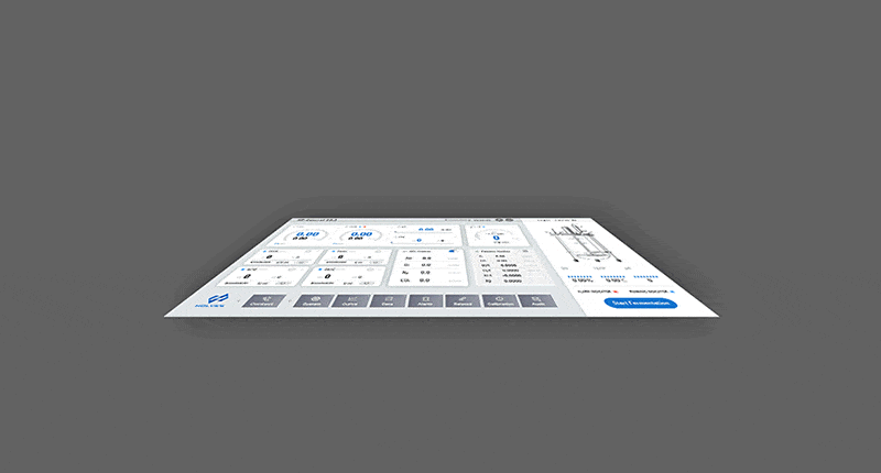 生物反应器操作界面 生物反应器操作界面